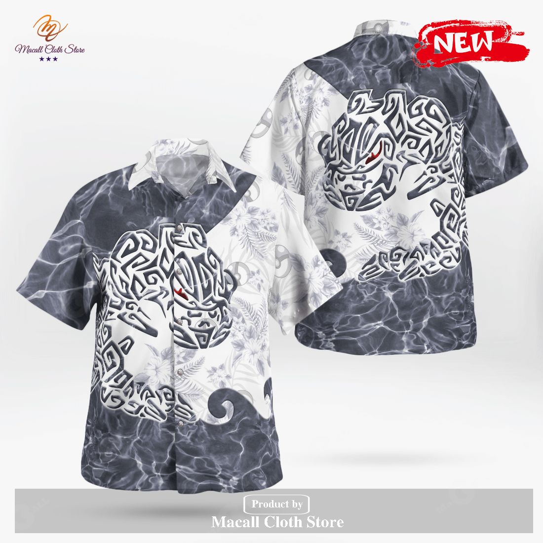 Tribal Steelix Ver 2 Design Hawaiian Shirt and Short Tribal Steelix Ver 2 Design Hawaiian Shirt and Short