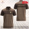 Louis Vuitton Black Strong Luxury 2023 Collection Summer Casual Shirt For Men Polo Shirt