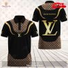 Louis Vuitton Original Brown New Fashion Cotton Luxury Unisex Casual Shirt For Men Polo Shirt