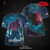 Guardians of the Galaxy Vol.3 Full Green Nike Color Design T-Shirt 3D