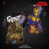 Guardians of the Galaxy Vol.3 Green Universe Adidas Design T-Shirt 3D