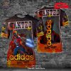 Guardians of the Galaxy Vol.3 Rocket Raccoon x Adidas Design T-Shirt 3D