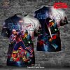 Guardians of the Galaxy Vol.3 Star-Lord Wanted Adidas Design T-Shirt 3D