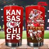 Kansas Chiefs NFL Girl Lucky Son From Mom Gift For Sport Fan Tumbler