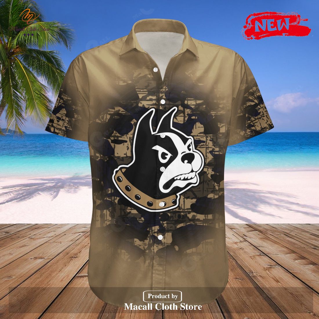 Personalized Wofford Terriers NCAA Camouflage Vintage Hawaiian Shirt and Short Personalized Wofford Terriers NCAA Camouflage Vintage Hawaiian Shirt and Short