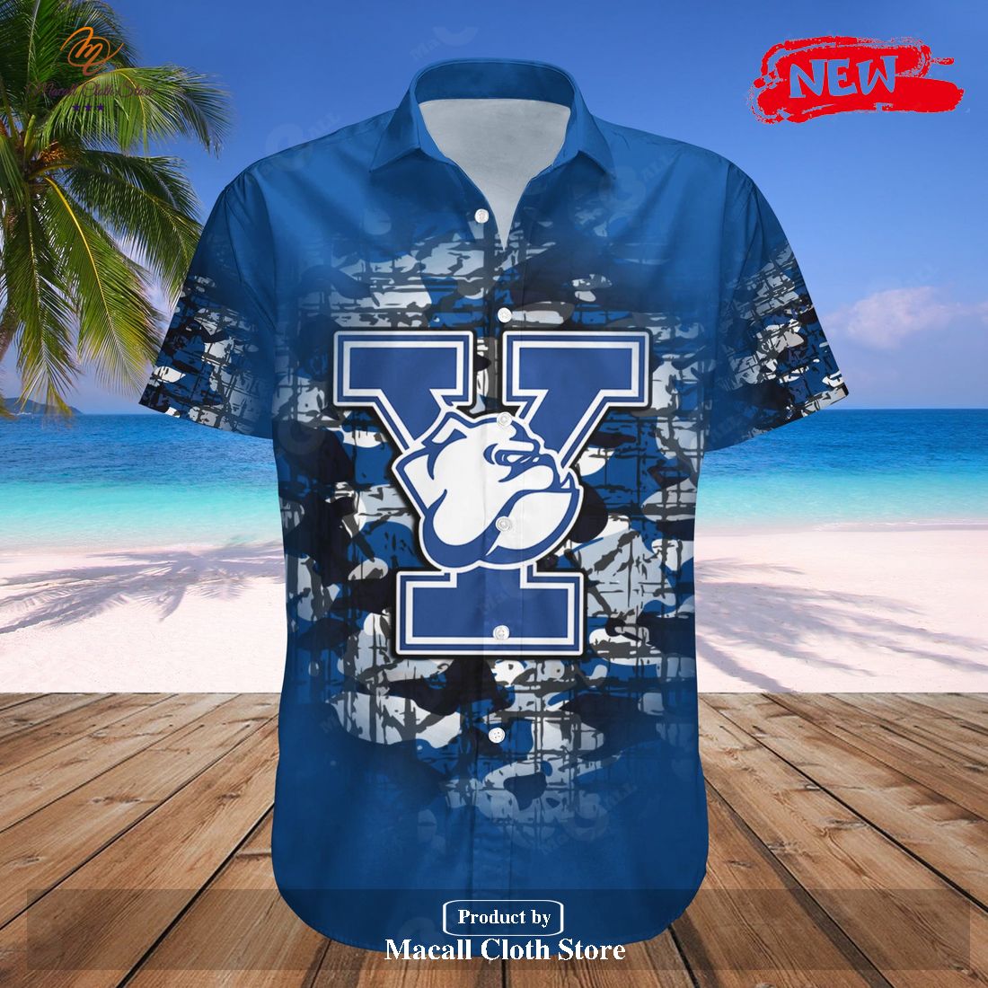 Personalized Yale Bulldogs NCAA Camouflage Vintage Hawaiian Shirt and Short Personalized Yale Bulldogs NCAA Camouflage Vintage Hawaiian Shirt and Short