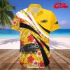Wisconsin-Milwaukee Panthers NCAA Grunge Polynesian Tattoo Hawaiian Shirt and Short