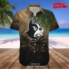 Wofford Terriers NCAA Flame Ball Design Hawaiian Shirt and Short