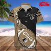 Wofford Terriers NCAA Grunge Polynesian Tattoo Hawaiian Shirt and Short