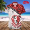 York Region Shooters NCAA Flame Ball Hawaiian Shirt and Short