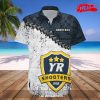 York Region Shooters NCAA Flame Ball Hawaiian Shirt and Short
