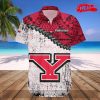 Youngstown State Penguins NCAA Hibiscus Sport Style Hawaiian Shirt and Short