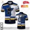 Personalized NHL Tampa Bay Lightning Mix Jersey Style For Men Women Polo Shirt