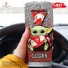 Personalized AFL West Coast Eagles Baby Yoda Gift For Yoda Fans Tumbler