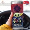 Personalized CFL HAMILTON TIGER CATS Yoda Gift For Yoda Fans Tumbler