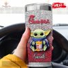 Personalized CFL WINNIPEG BLUE BOMBERS Yoda Gift For Yoda Fans Tumbler