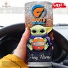 Personalized IRFU CONNACHT Rugby Baby Yoda Gift For Yoda Fans Tumbler