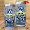 Personalized Queensland Firebirds Yoda Gift For Yoda Fans Tumbler