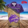 Personalized Western Carolina Catamounts NCAA Basketball Net Grunge Pattern Hawaiian Shirt and Shorts