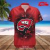Personalized Western Michigan Broncos NCAA Basketball Net Grunge Pattern Hawaiian Shirt and Shorts