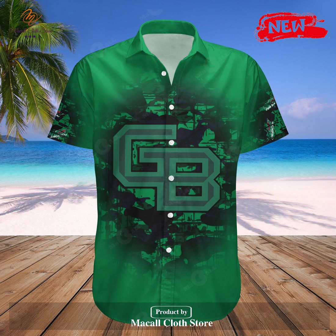 Personalized Wisconsin-Green Bay Phoenix NCAA Camouflage Vintage Hawaiian Shirt and Shorts Personalized Wisconsin-Green Bay Phoenix NCAA Camouflage Vintage Hawaiian Shirt and Shorts