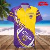 Western Illinois Leathernecks NCAA Grunge Polynesian Tattoo Hawaiian Shirt and Shorts
