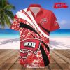 Western Kentucky Hilltoppers NCAA Grunge Polynesian Tattoo Hawaiian Shirt and Shorts