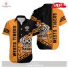 Western Ontario Mustangs NCAA Grunge Polynesian Tattoo Hawaiian Shirt and Shorts