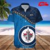 Winnipeg Jets NCAA Flame Ball – NHL Design Hawaiian Shirt and Shorts