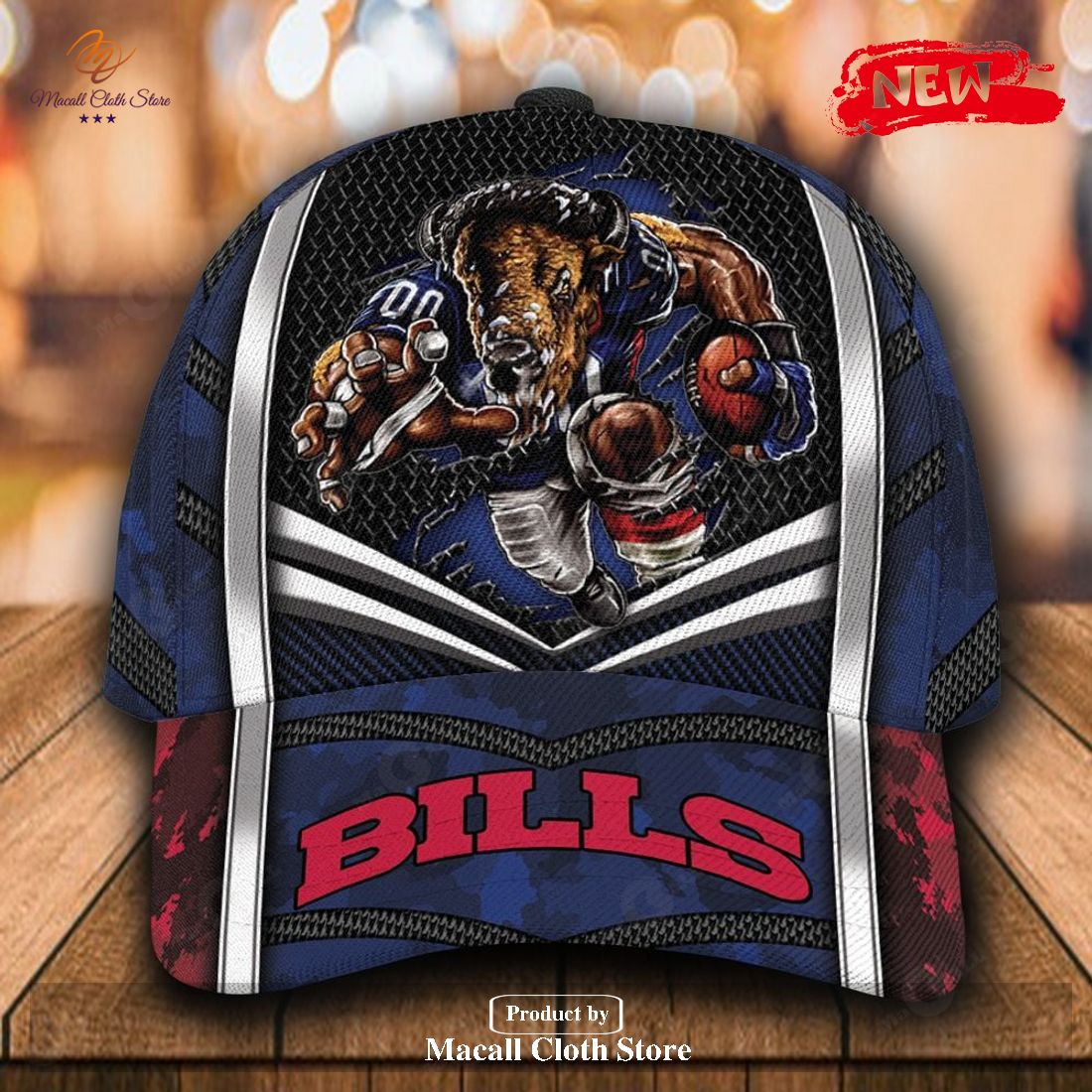 Personalized Name NFL Buffalo Bills Sports Design For Fan Classic Cap
