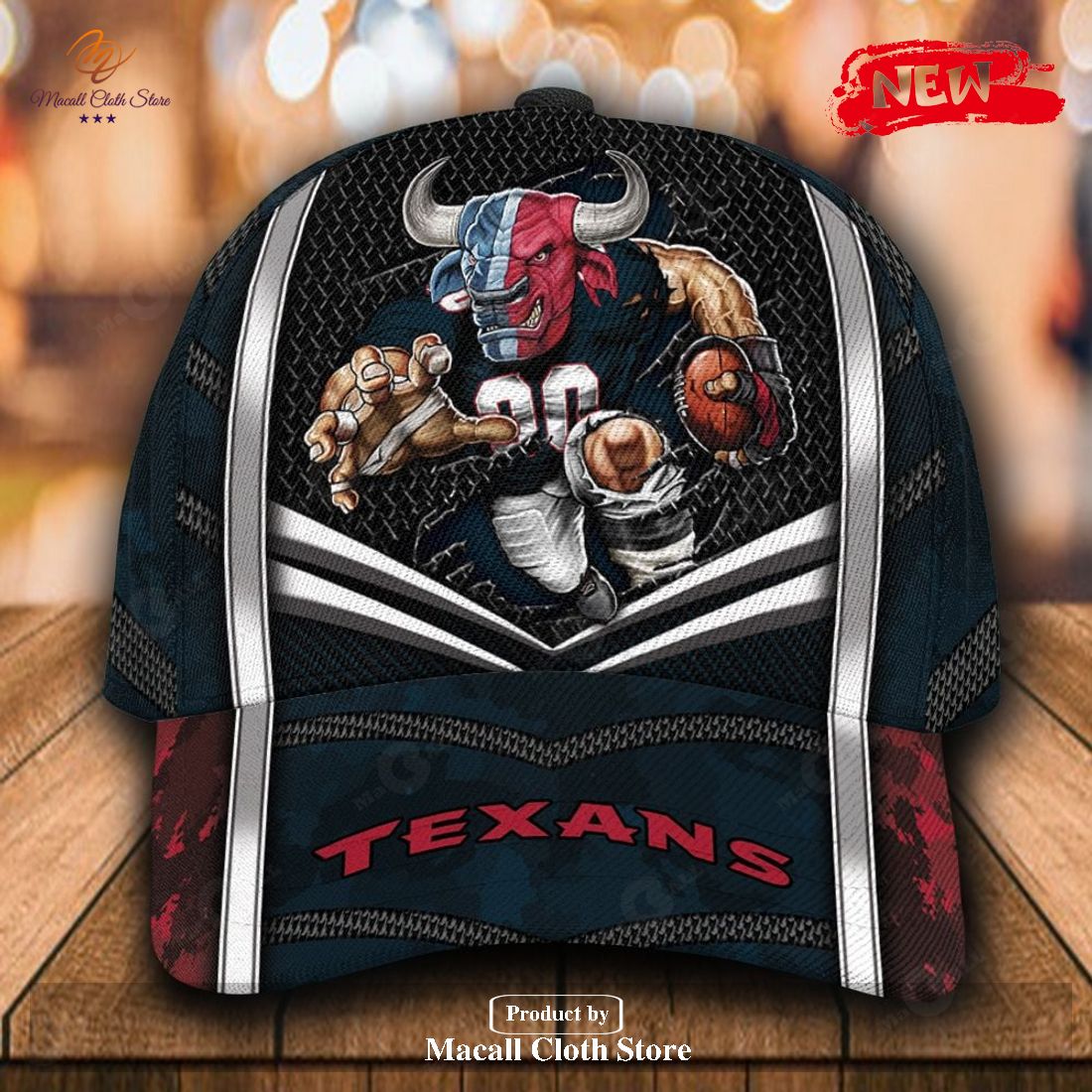 Personalized Name NFL Houston Texans Sports Design For Fan Classic Cap