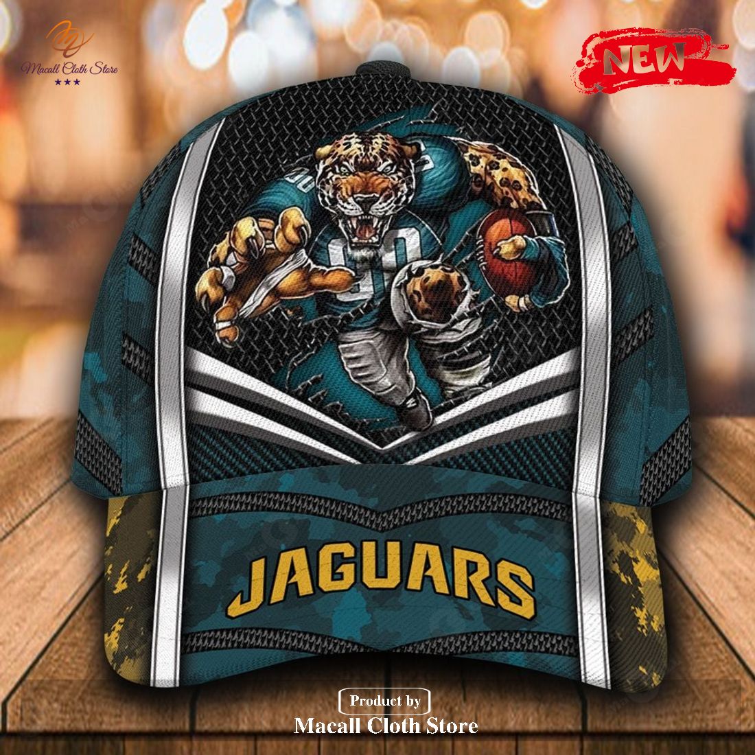 Personalized Name NFL Jacksonville Jaguars Sports Design For Fan Classic Cap