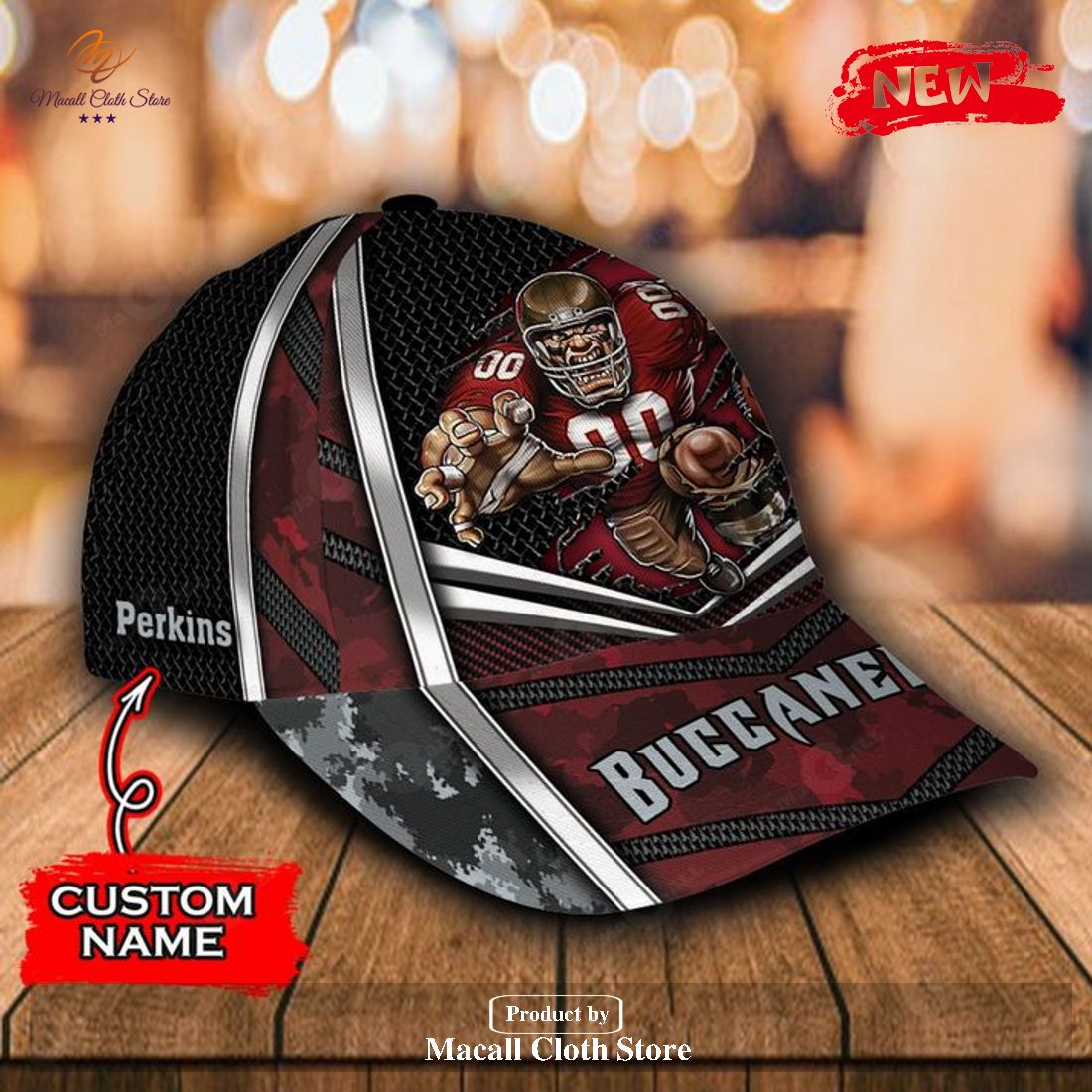 Tampa Bay Buccaneers Dragon Eyes New 2023 Personalized NFL Cap