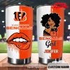Personalized Name Just A Bears Girl Chicago Bears Football NFL Tumblers