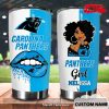 Personalized Name Just A Patriots Girl New England Patriots Football NFL Tumblers