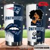 Personalized Name Just A Panthers Girl Carolina Panthers Football NFL Tumblers