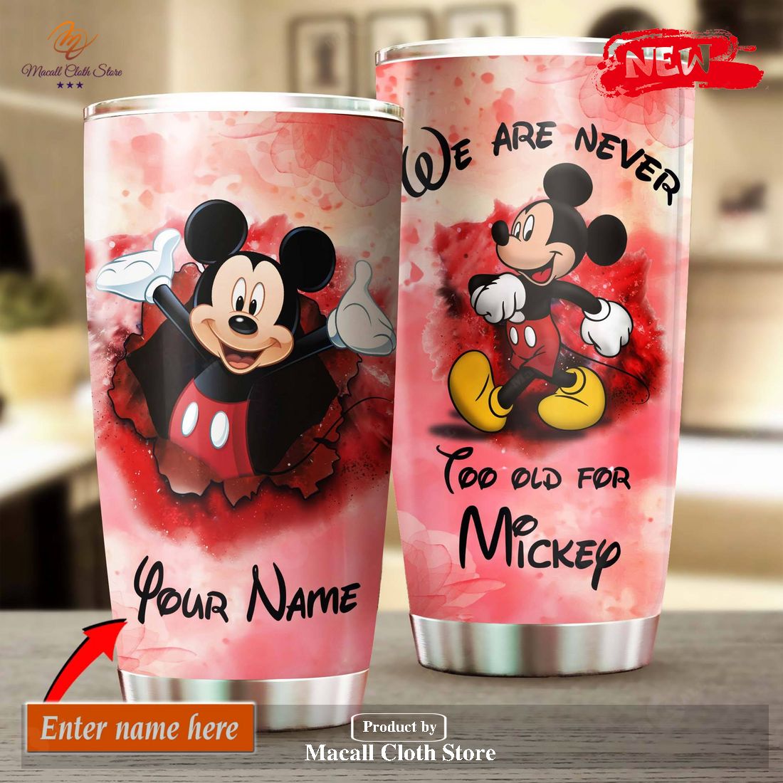 Personalized Name We Are Never Too Old For Mickey Disney Mickey Mouse Tumblers Personalized Name We Are Never Too Old For Mickey Disney Mickey Mouse Tumblers
