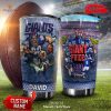 Personalized Name NFL Pittsburgh Steelers Snoopy Football Teams Big Logo Tumbler