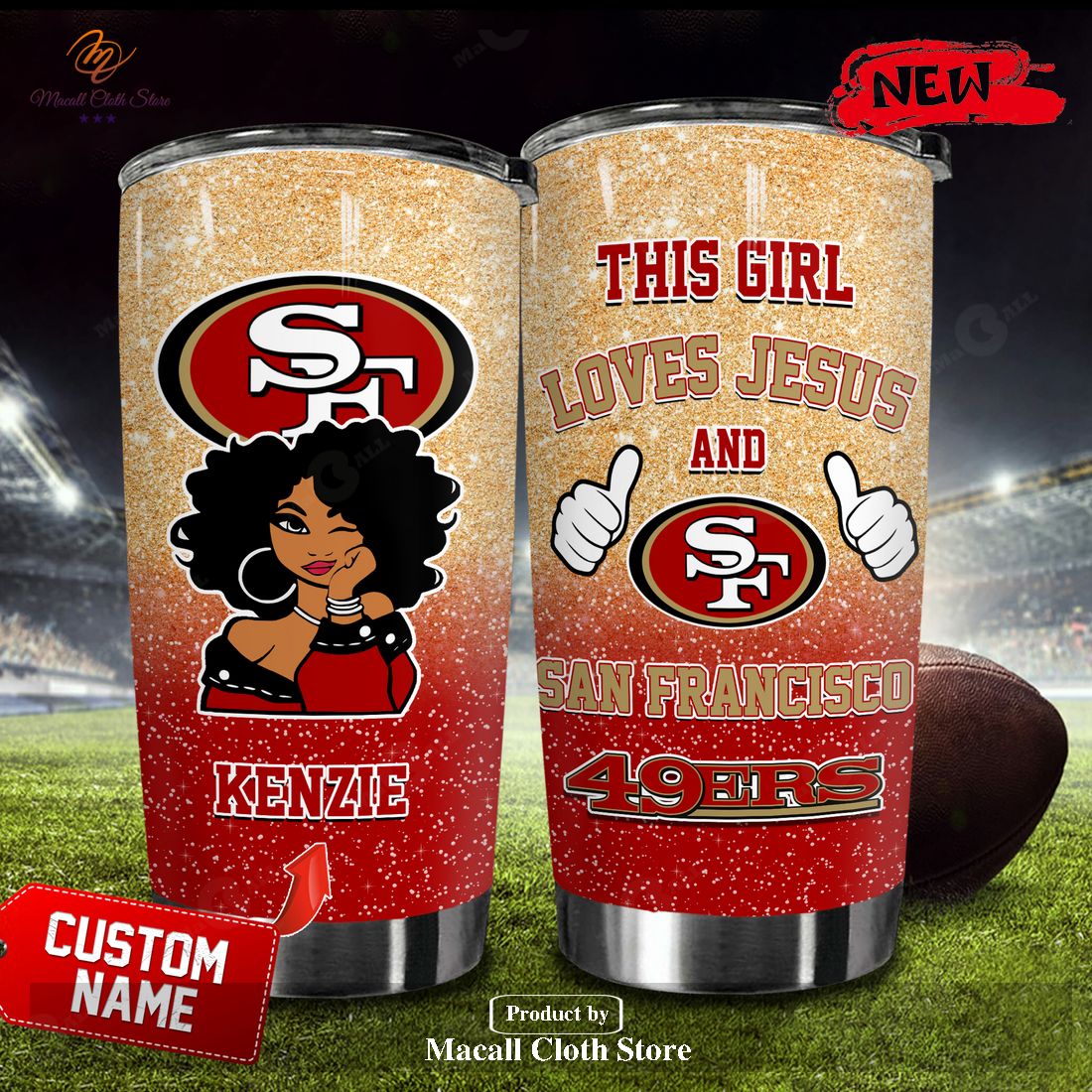 Personalized Name This Girl Loves Jesus And San Francisco 49ers NFL personalized-name-this-girl-loves-jesus-and-san-francisco-49ers-nfl