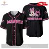 Personalized Delphox Pokemon Black Baseball Jersey