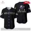 Personalized Evil Queen Maleficent Disney All Over Print Blue Baseball Jersey