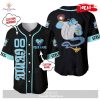 Personalized Eeyore Disney Playing Baseball All Over Print Black Design Baseball Jersey