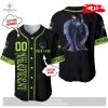 Personalized Lady And The Tramp Dogs Disney Playing Baseball All Over Print Black Baseball Jersey