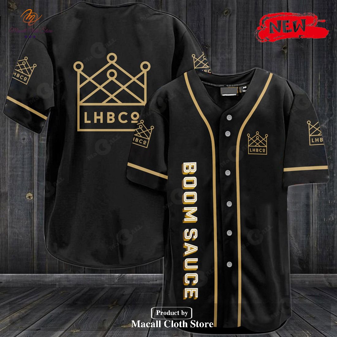 BoomSauce Beer Cheering Baseball Jersey