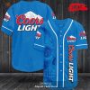 Coors Light USA Flag Skull All Over Print Unisex Baseball Jersey
