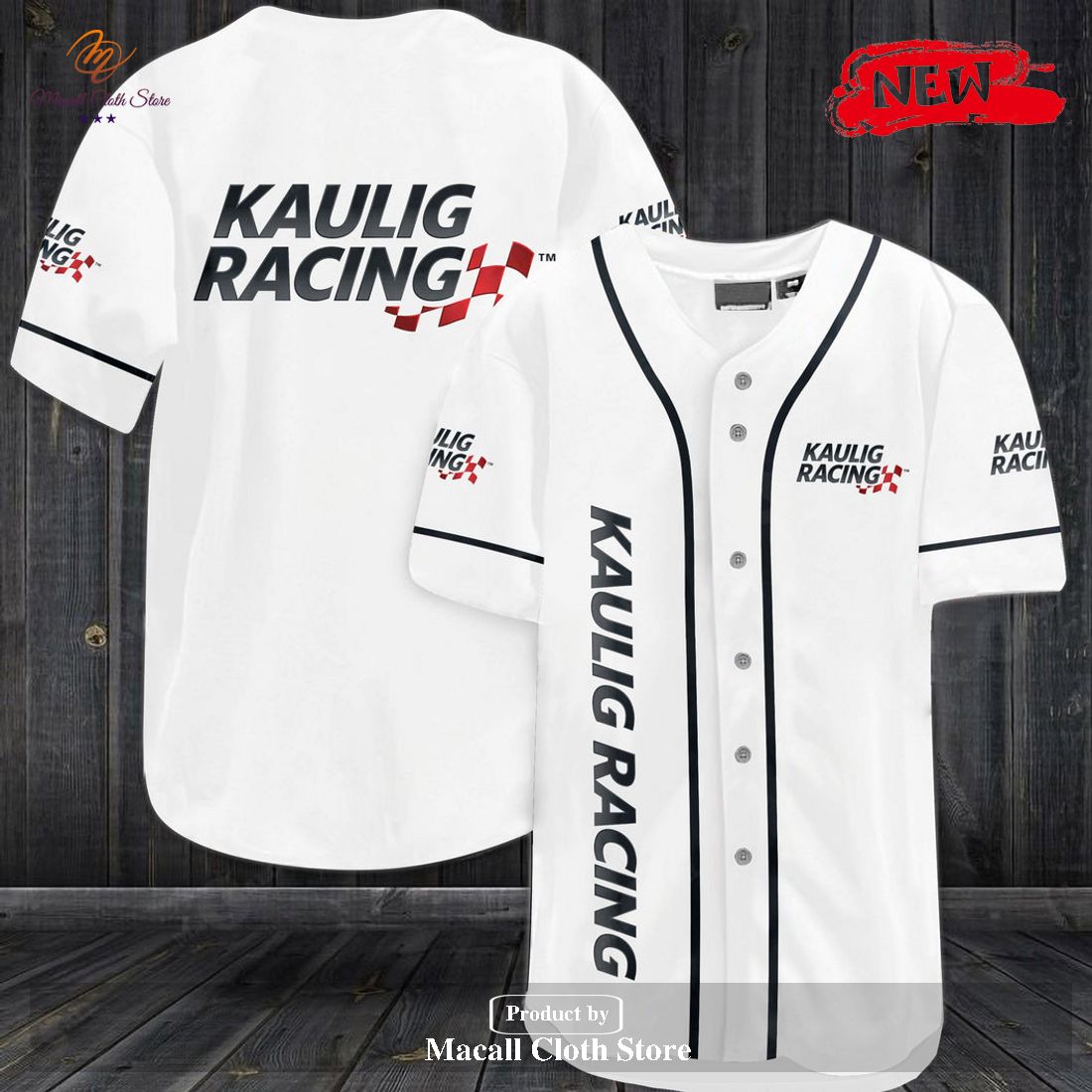 Kaulig Racing Baseball Jersey Kaulig Racing Baseball Jersey
