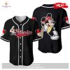 Miller Lite Flowery Skull All Over Print Unisex Baseball Jersey