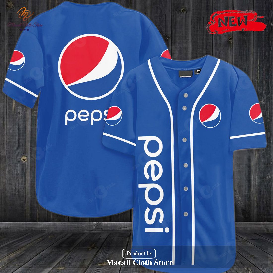 Pepsi Special Design Baseball Jersey