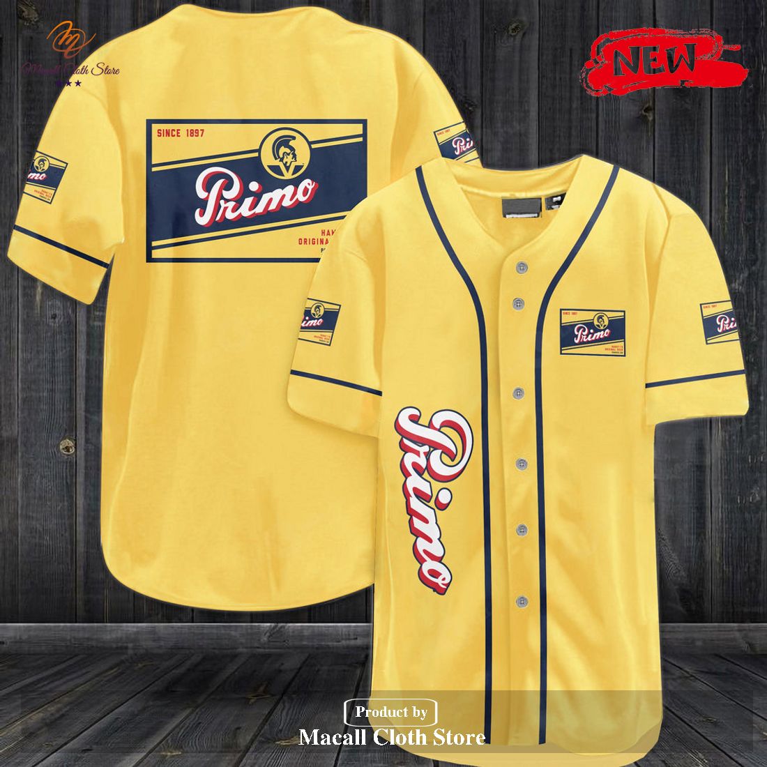 Primo Beer Pokemon Baseball Jersey