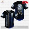 Bumbu Rum Co. All Over Print Black Unisex Baseball Jersey